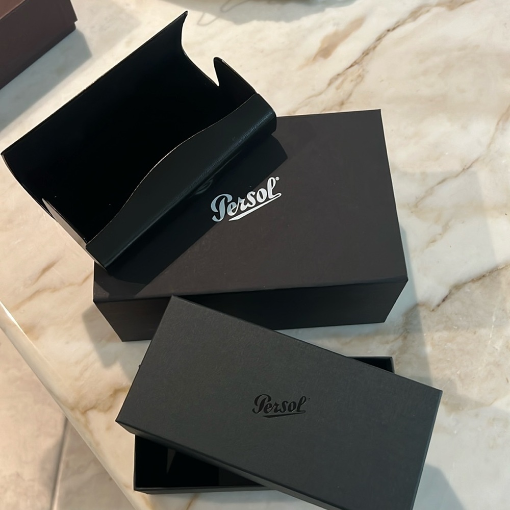 COPY - Persol gift box+ eye glass box + eye glass pouch
